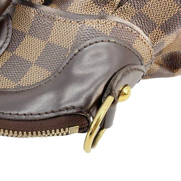 Louis Vuitton Trevi PM Damier Ebene Satchel Bag Brown - Picture 7 of 13